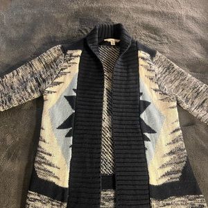 INDIAN PATTERN CARDIGAN